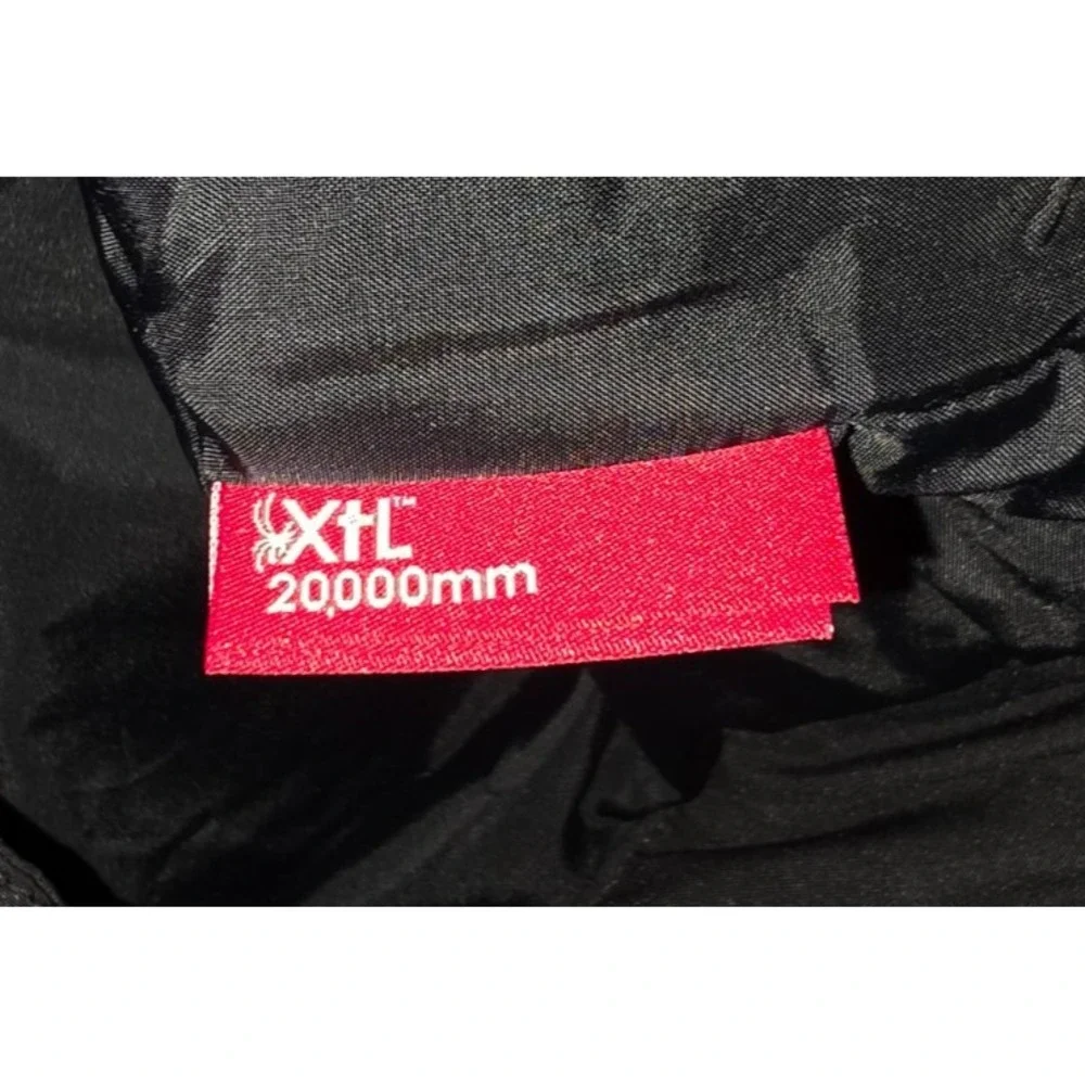 SPYDER Spylon Black Ski Snow Pants XtL 20K Snowboard Lined Vented EUC Men's XL-R
